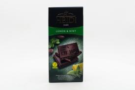 Шоколад HEIDI Chocolat S.A. DARK MINT LEMON (Темный с мятой и лимоном) 80гр