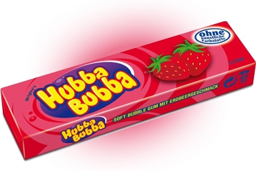 Жевательная резинка Hubba Bubba Strawberry 31 грамм