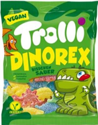 Мармелад жевательный Trolli Динорекс 150 гр