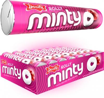 Конфеты Docile Rolly Minty Вишня 29 гр